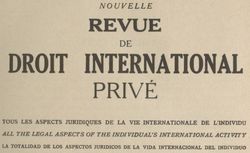 Accéder à la page "Revues de droit international"