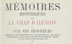 Accéder à la page "Histoire d'Alençon"