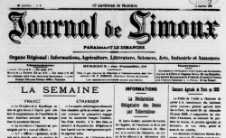 Accéder à la page "Journal de Limoux"