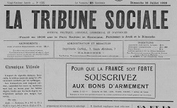 Accéder à la page "Tribune sociale (La) (Narbonne)"