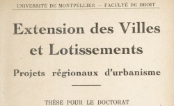 Accéder à la page "La Faculté de Droit de l'Université de Montpellier"