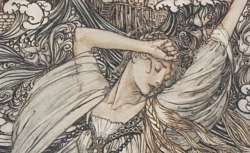 Ondine, de Friedrich Heinrich Karl de La Motte Fouqué, illustré par Arthur Rackham, 1912