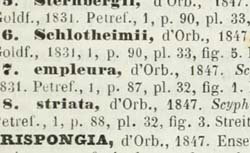 ORBIGNY, Alcide d’ (1802-1857) Prodrome de paléontologie stratigraphique universelle des animaux mollusques