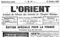 Accéder à la page "Orient (L')"