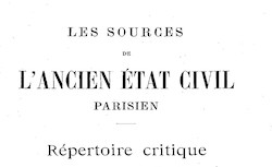 Accéder à la page "Ressources généalogiques"