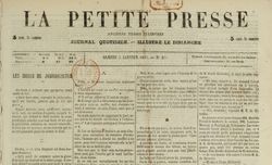 Accéder à la page "Petite Presse (La)"