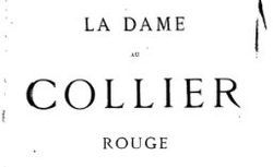 Accéder à la page "La Dame au collier rouge – roman historique"