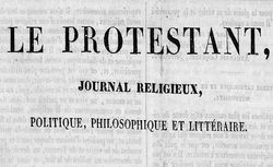 Accéder à la page "Protestant (Le)"