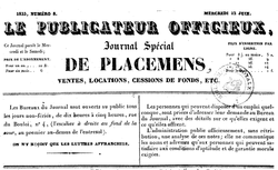 Accéder à la page "Publicateur officieux (Le) "