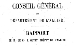 Accéder à la page "Rapports et délibérations du Conseil général"