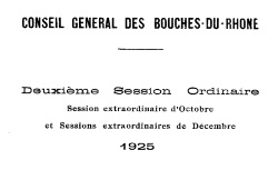 Accéder à la page "Rapports et délibérations du Conseil général"