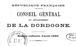 Accéder à la page "Rapports et délibérations du Conseil général"