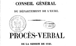 Accéder à la page "Rapports et délibérations du Conseil général"