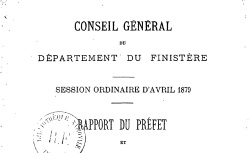 Accéder à la page "Rapports et délibérations du Conseil général"