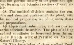 RAFINESQUE, Constantine Samuel (1783-1840) Medical Flora