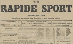 Accéder à la page "Rapide sport (Le)"