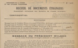 Accéder à la page "Recueil de documents étrangers. Supplément aux Bulletins"