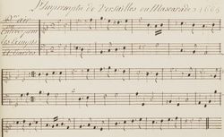 Recueil des Ballets et Simphonies de Mr de Lully, Musique, VM6-4 