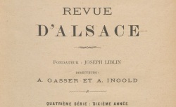 Accéder à la page "Latouche, de, Souvenirs d'un habitant de Cernay (1813-1814)"