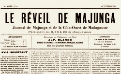 Accéder à la page "Réveil de Majunga (Le)"