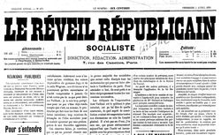 Accéder à la page "Réveil républicain (Le)"