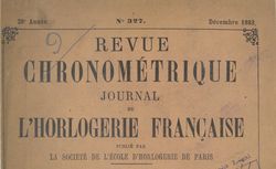 Accéder à la page "Revue chronométrique"