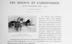 Accéder à la page "Revue de la bijouterie, joaillerie, orfèvrerie"