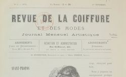 Accéder à la page "Revue de la coiffure et des modes"