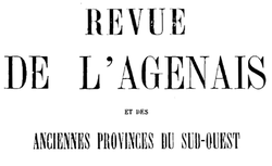 Accéder à la page "Revue de l'Agenais"