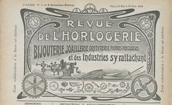 Accéder à la page "Revue de l'horlogerie-bijouterie, joaillerie, orfèvrerie, pierres précieuses et des industries qui s'y rattachent"