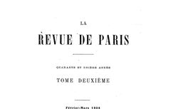 La Revue de Paris 