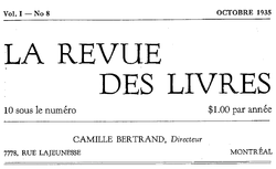 Accéder à la page "Revue des livres (La)"