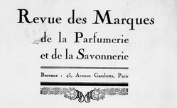 Accéder à la page "Revue des marques de la parfumerie et de la savonnerie"