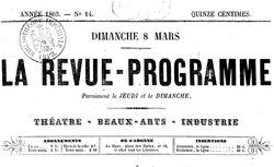 Accéder à la page "Revue-programme (La)"