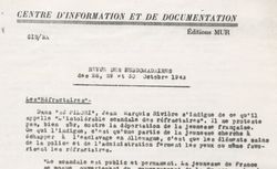 Accéder à la page "Revue des hebdomadaires (Centre d'information et de documentation)"