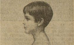 PORTRAIT DE RAYMOND ROUSSEL, ENFANT, par Madeleine Lemaire (Excelsior du 7 décembre 1932)