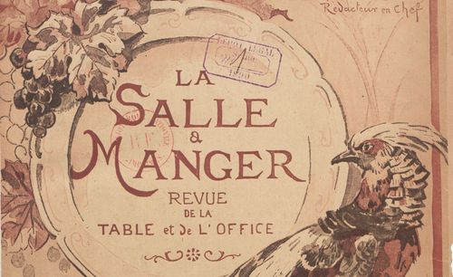 Accéder à la page "Salle à manger (La). Revue de la table et de l'office"