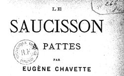 Le Saucisson à pattes  II. Le plan de Cardeuc 