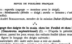 Revue de folklore français