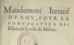 Accéder à la page "Droit et réglementation d'Ancien Régime"