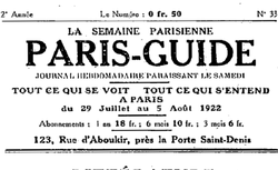 Accéder à la page "Semaine parisienne (La)"