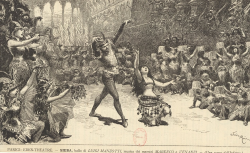 [Enregistrements sonores] / [Ballet] : Parigi, Eden-Théâtre, Sieba, ballo di Luigi Manzotti, musica dei maestri Marenco et Venanzi : una scena dell'Inferno : [estampe], 1883 - source : gallica.bnf.fr / BnF