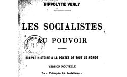 Accéder à la page "Les socialistes au pouvoir : simple histoire à la portée de tout le monde, version nouvelle du 