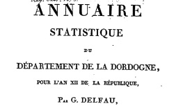 Accéder à la page "Statistique de la Dordogne pour l'an XII"