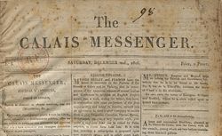 Accéder à la page "Calais messenger (The)"