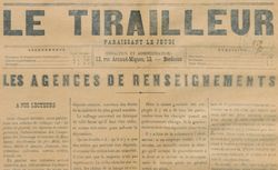 Accéder à la page "Tirailleur (Le)"