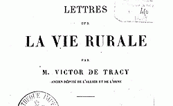 Lettres sur la vie rurale