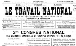 Accéder à la page "Travail national (Le) "