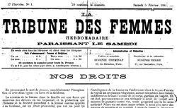 Accéder à la page "Tribune des femmes (La)"