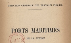 Accéder à la page "Régence de Tunis, direction générale des travaux publics"